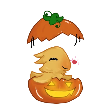 Halloween 2026 · Pumpkin Chocobo